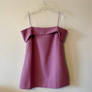 ASOS | Mauve/Lavender Structured Off-Shoulder Dressy/Career/Formal Top Sz 4
